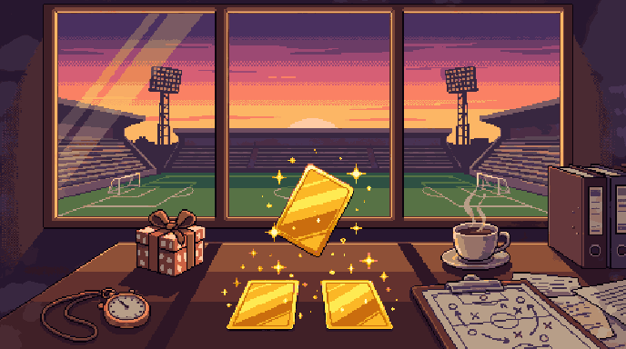 Picture of the “Daily bonus” screen in Gaffer's Desk