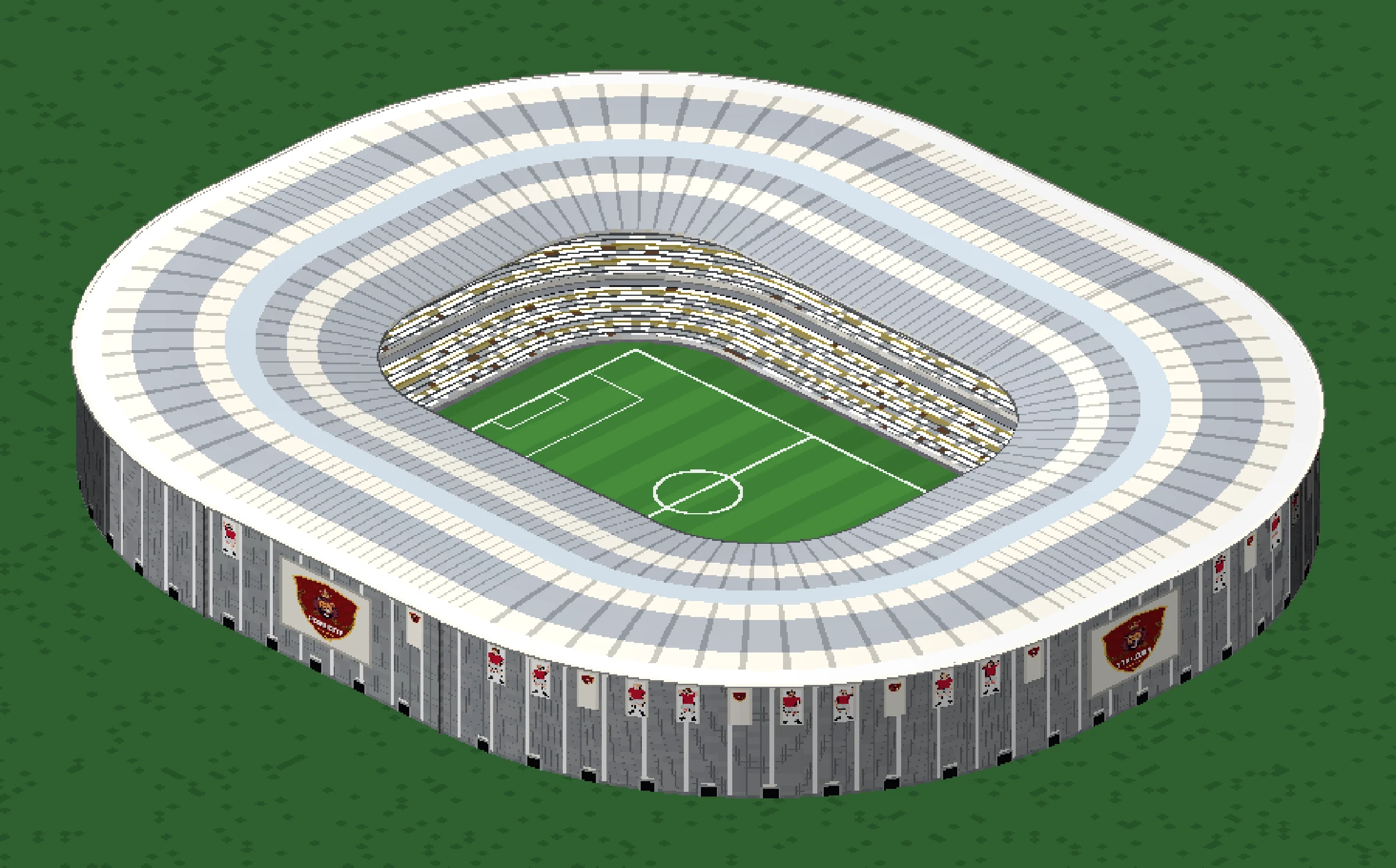 Picture of the “Stadium” screen in Gaffer's Desk